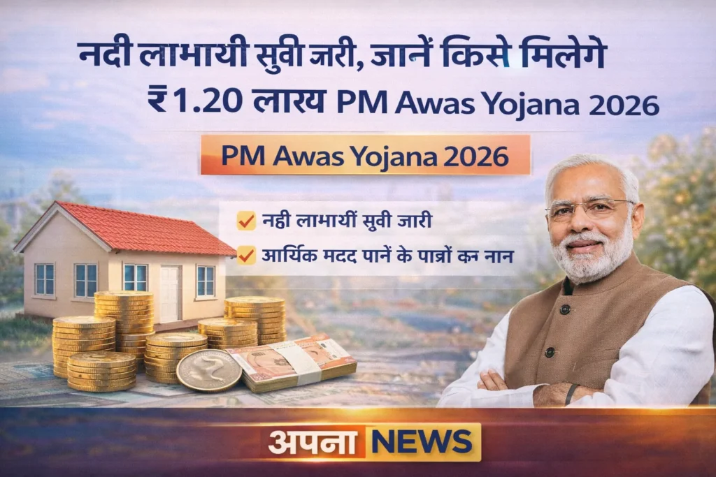 PM Awas Yojana 2026 New Beneficiary List and Status Check Online, प्रधानमंत्री आवास योजना 2026 की नई लाभार्थी सूची कैसे देखें