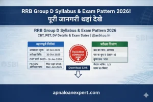 Detailed RRB Group D Syllabus 2026 Exam Pattern And Selection Process Infographic For Railway Level-1 Posts.