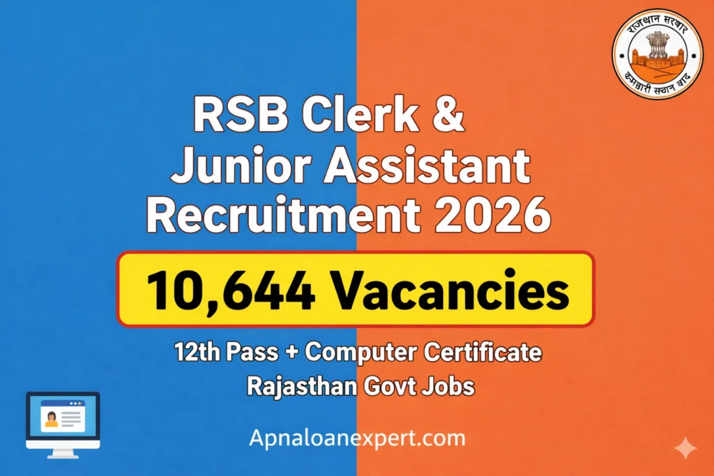 ​RSSB Clerk and Junior Assistant 10,644 Vacancy 2026 Notification Details